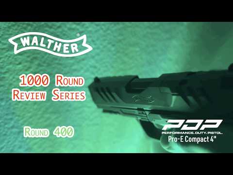 Walther PDP Pro-E Compact 4" | 1,000 Round Review Series | Round 400 Update!