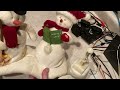Hallmark Plush 2003 Caroling Snowmen Disassembly For Parts Part 1