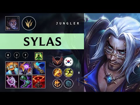 Sylas Jungle vs Karthus - KR Grandmaster Patch 26.01