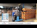 Hanselifter Schubmast-Deichselstapler E13GS E15GS Hubhöhe bis 4500mm Tragkraft bis 1500kg-youtube_img