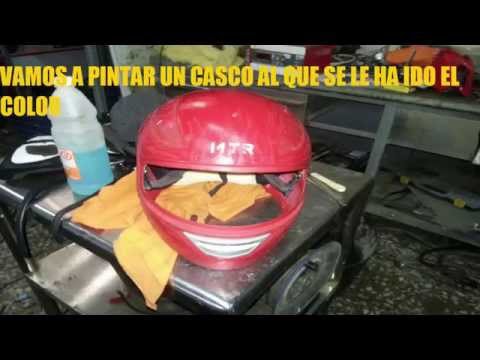 Como pintar un casco