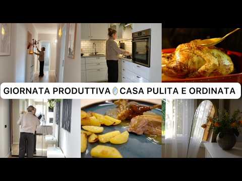 Una giornata di pulizie per me + Preparazione  Cibi Sani e facili, pulire e riordinare.  Produttiva