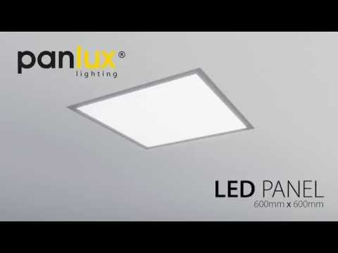 PANLUX LED PANEL built-in office light (installation)