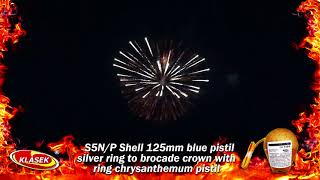 KP 125 Klasek Blue pistil silver ring premium