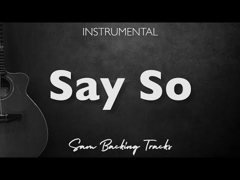 Say So - Pj Morton feat Jojo (Guitar Acoustic Instrumental)