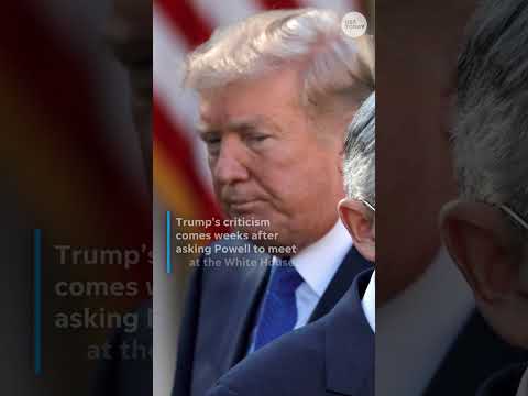 Trump slams Fed chair as interest rates hold steady amid tariff fears