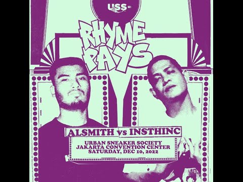 RHYME PAYS BATTLE RAP LEAGUE Season 1 - Al Smith Vs Insthinc