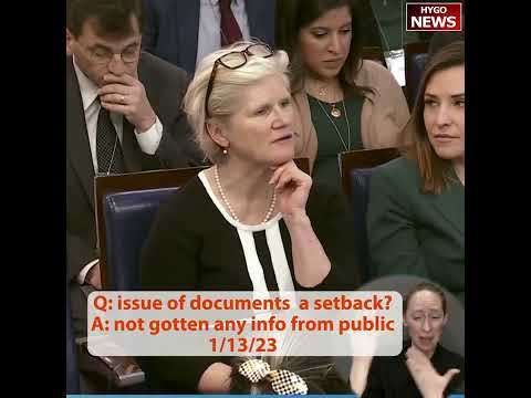 Q: issue of documents a setback? A: not gotten any info from public