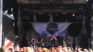 Scar Symmetry - Rise of the Reptilian Regime (Live) Rockstad Falun 2011