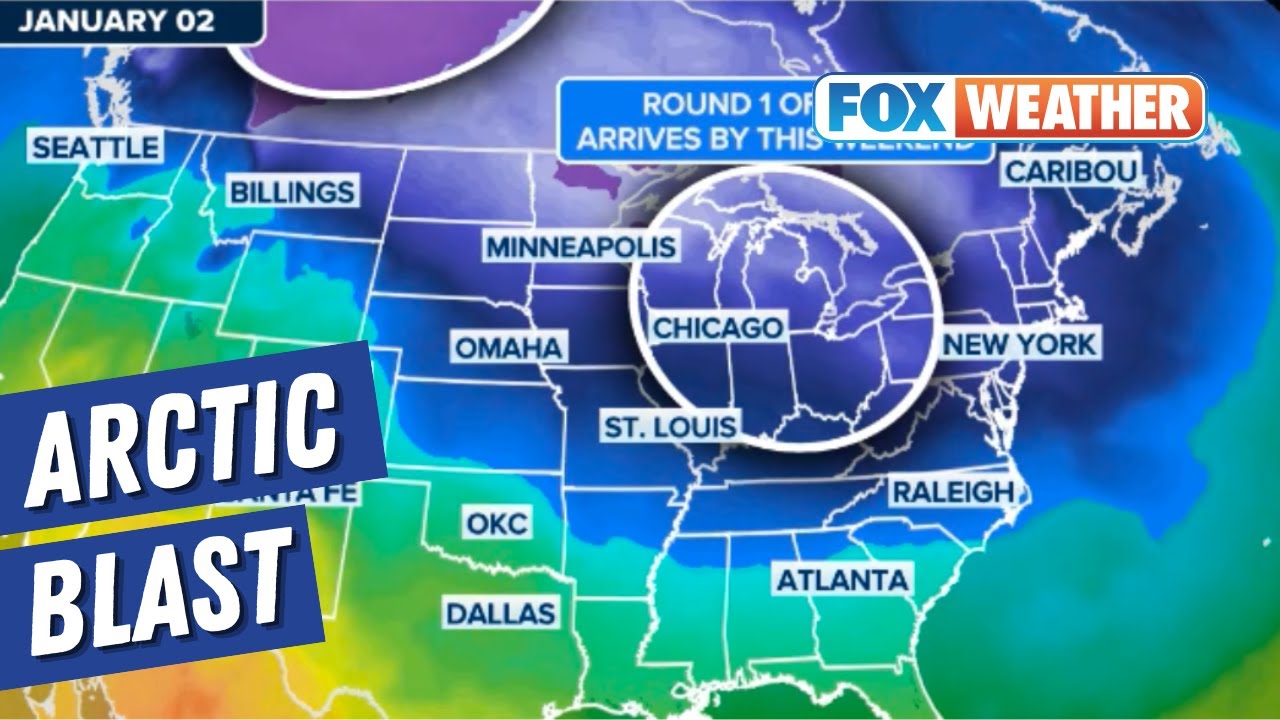 Winter Storm Chances Increasing With Rounds Of Cold Air Moving In