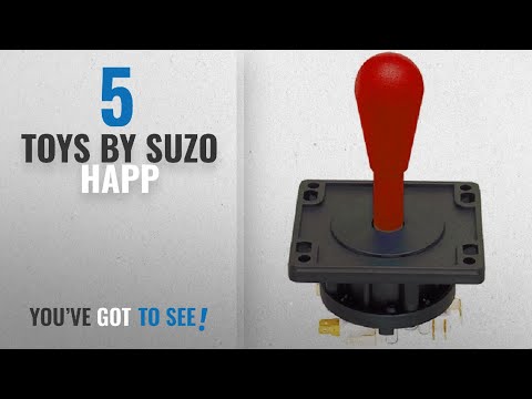 Top 10 Suzo Happ Toys [2018]: Happ Red Ultimate Joystick 8 Way with Switches