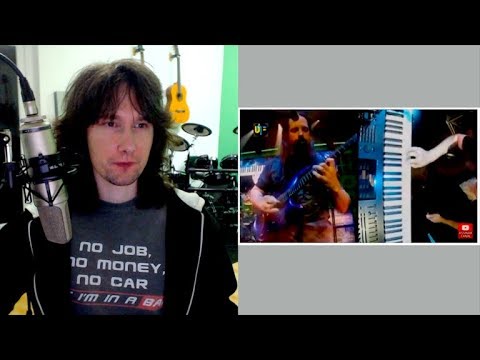 British guitarist reacts to John Petrucci's wealth of technique!