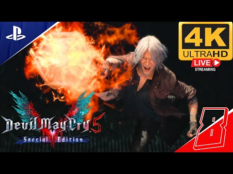 DEVIL MAY CRY 5 SPECIAL EDITION Gameplay Walkthrough Part 8 FULL GAME(PS5 4K HDR 60FPS Ray Tracing)