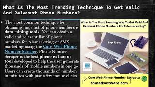 How Telemarketers Get Phone Numbers List For Marketing?