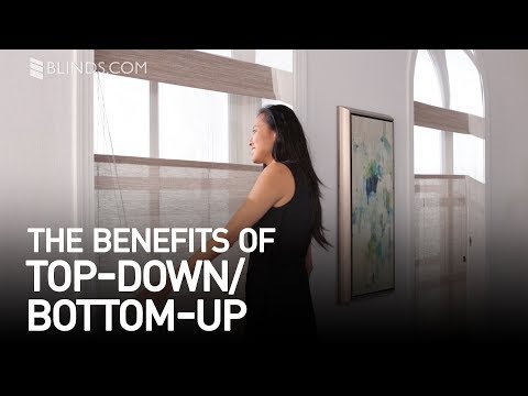 YouTube video about: How do top down bottom up shades work?