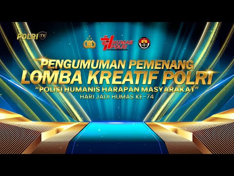 LIVE - SPECIAL EVENT PENGUMUMAN PEMENANG LOMBA KREATIF POLRI 27/10/25