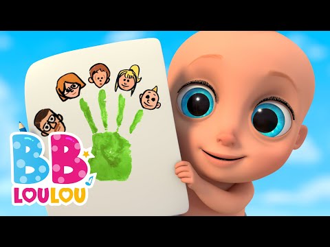 La Famille des Doigts | Comptines en Français | BB LouLou