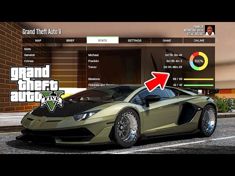 How to Install 100% Mission Complete Save Files in GTA 5 Legacy Edition 🔥