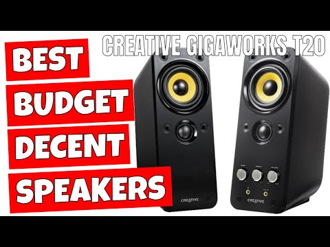 BEST Value Budget Desktop Speakers Creative Gigaworks T20 MK1 Sound Test