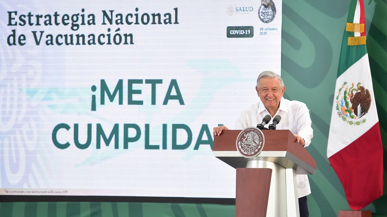 Mañanera de AMLO del 29 de octubre de 2021