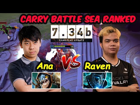 Ana vs Raven: Battle of Titans | Class-S SEA Carry Clash Dota 2 7.34b