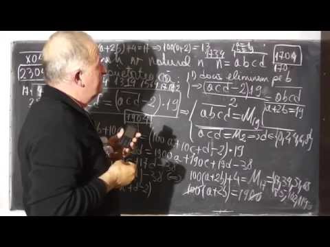 Lectia 256 - Doua probleme din Gazeta Matematica prin telefon cu Andrada din Timisoara eleva clasa 6