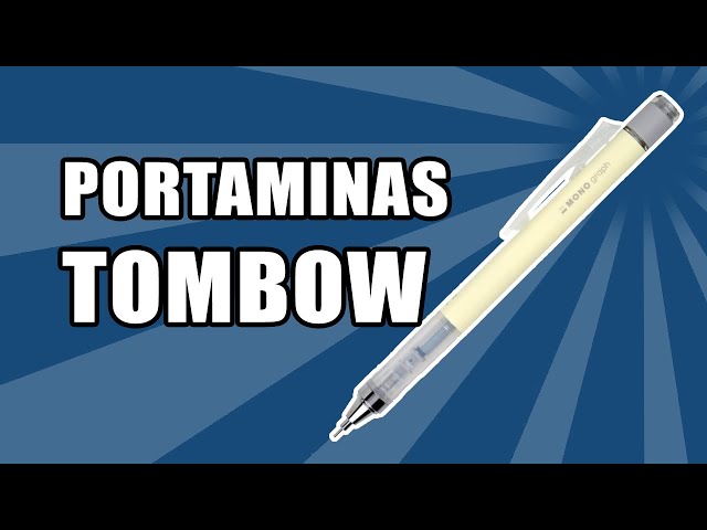 Vídeo relacionado con Tombow 936163 - Porta gomas de monocromo zero, 2.5 x 5 mm
