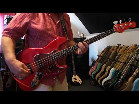 USA G&L JB4 w/Nordstrand NJ4-SV & Sadowsky preamp - Andy Irvine