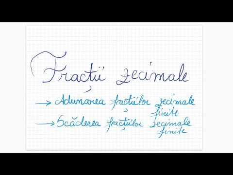 Decimal Fractions (2) - Addition and Subtraction of Finite Decimal Fractions