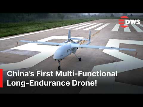 China's TP200 Drone Completes Maiden Flight | 24-Hour Endurance UAV with 3,000 km Range | AI1Z