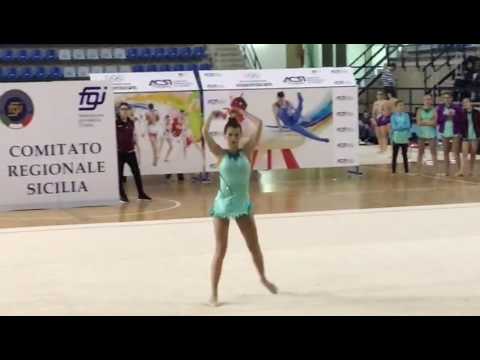 Carlotta Sciacca Corpo Libero Ginnastica Ritmica Artemisia