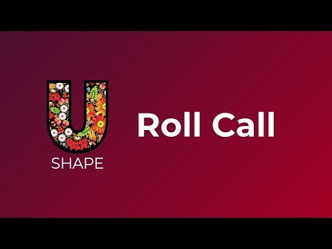 MC Ukraine 19.20 Roll Call - U Shape