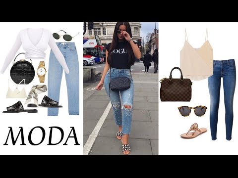 MODA 2022 CÓMO Vestir BIEN CON ROPA SENCILLA OUTFITS CASUALES PARA MUJER TENDENCIAS DE MODA 2022