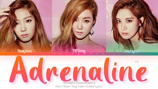 Girls’ Generation-TTS (소녀시대-태티서) Adrenaline (아드레날린) Color Coded Lyrics (Han/Rom/Eng)