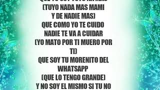 Vamo a da una vuelta (LETRA)