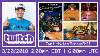 8/20/2018 - ShufflePuck Cafe on Commodore Amiga vs Modern ShufflePuck Cantina on PC