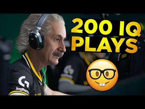 CS2 - INTELLIGENT & CLEVER PRO DECISIONS (200 IQ PLAYS)