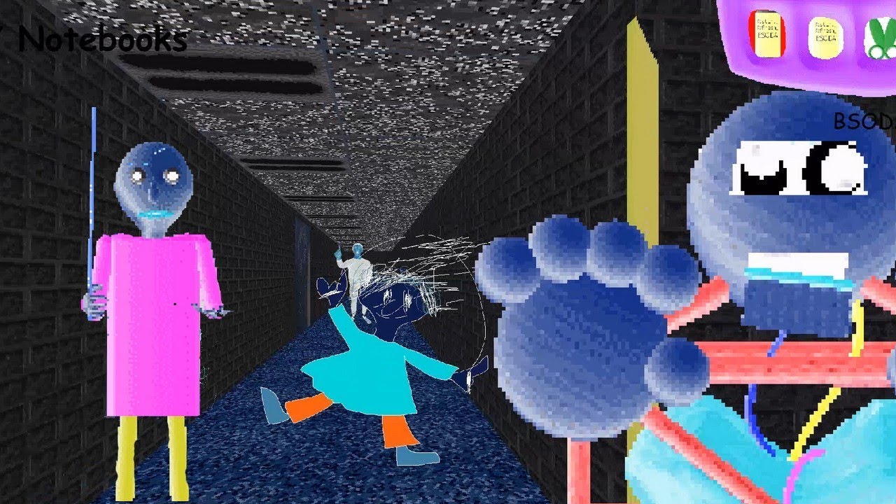 Baldi's inverted basics - Baldi's basics in Education and Learning Mod