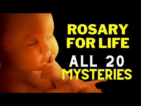 Rosary for Life | Pro-Life Rosary | All 20 Mysteries of Holy Rosary