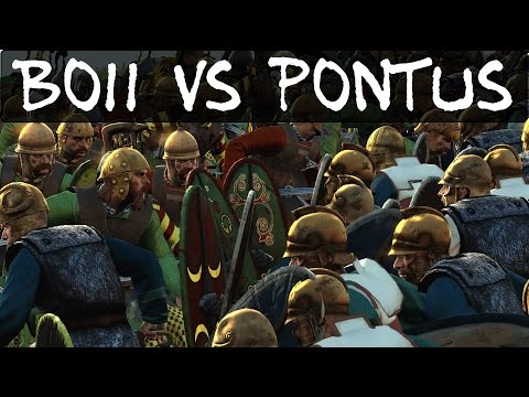Total War Rome 2 Online Battle 143 Boii vs Pontus