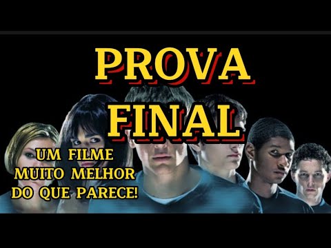Filme "Prova Final ", é um filme muito melhor do que parece, se inscrevam no canal!!