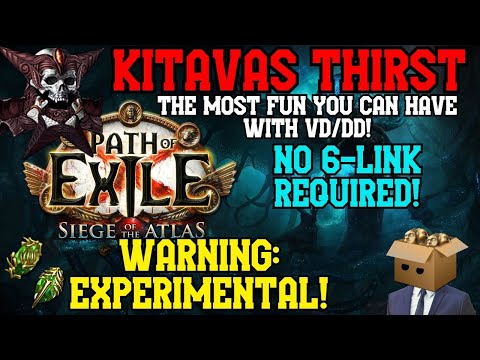 Kitava's Thirst 3.18 Path of Exile Sentinel League Build Guide (WARNING: SOMEWHAT EXPERIMENTAL!)