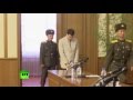 US student caught stealing N Korean poster sheds t...