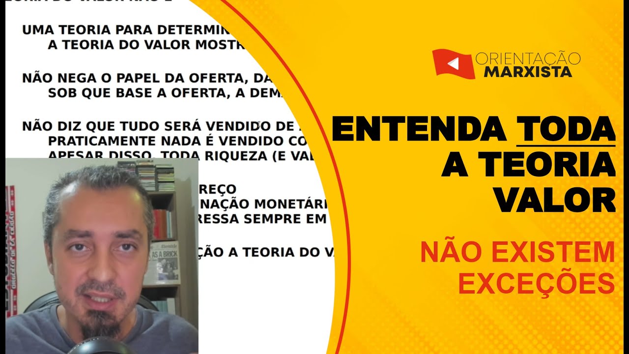 SÍNTESE de toda a TEORIA DO VALOR EP #206