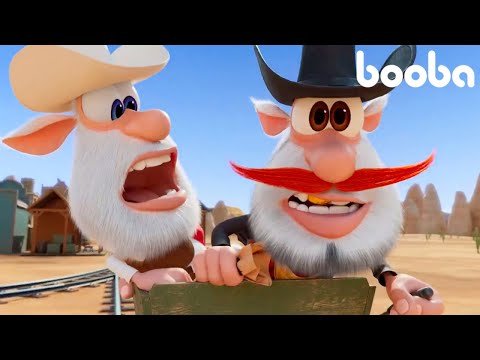 Capa de Booba 😎  O velho oeste  ⭐ Desenhos Animados Engraçados Para Crianças