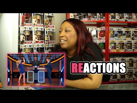 Kellie Missed The Buzzer - Celebrity Family Feud Reaction