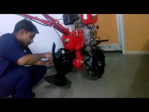 How to install a ridger in rotary tiller