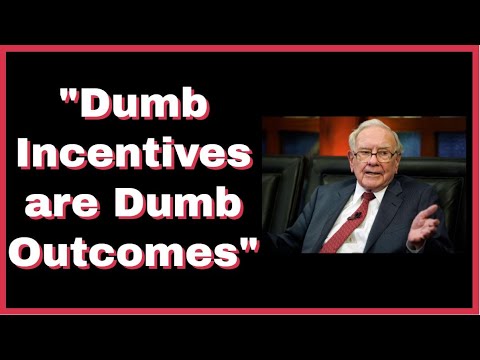 Warren Buffet: Understanding Incentives
