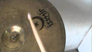 Video thumbnail for Izmir 18 pulg cymbal platillo ride crash by GERBIGSTAR