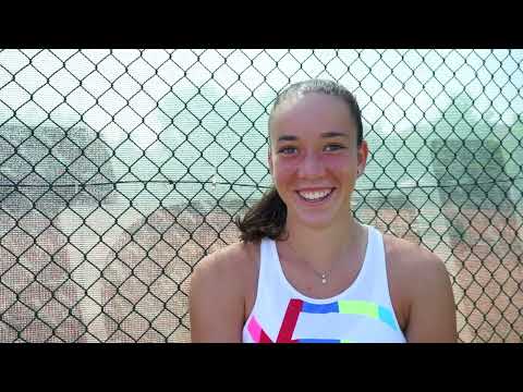 Tereza Valentová po výhře v semifinále | RPM Junior Prague Open 2023 by Moneta